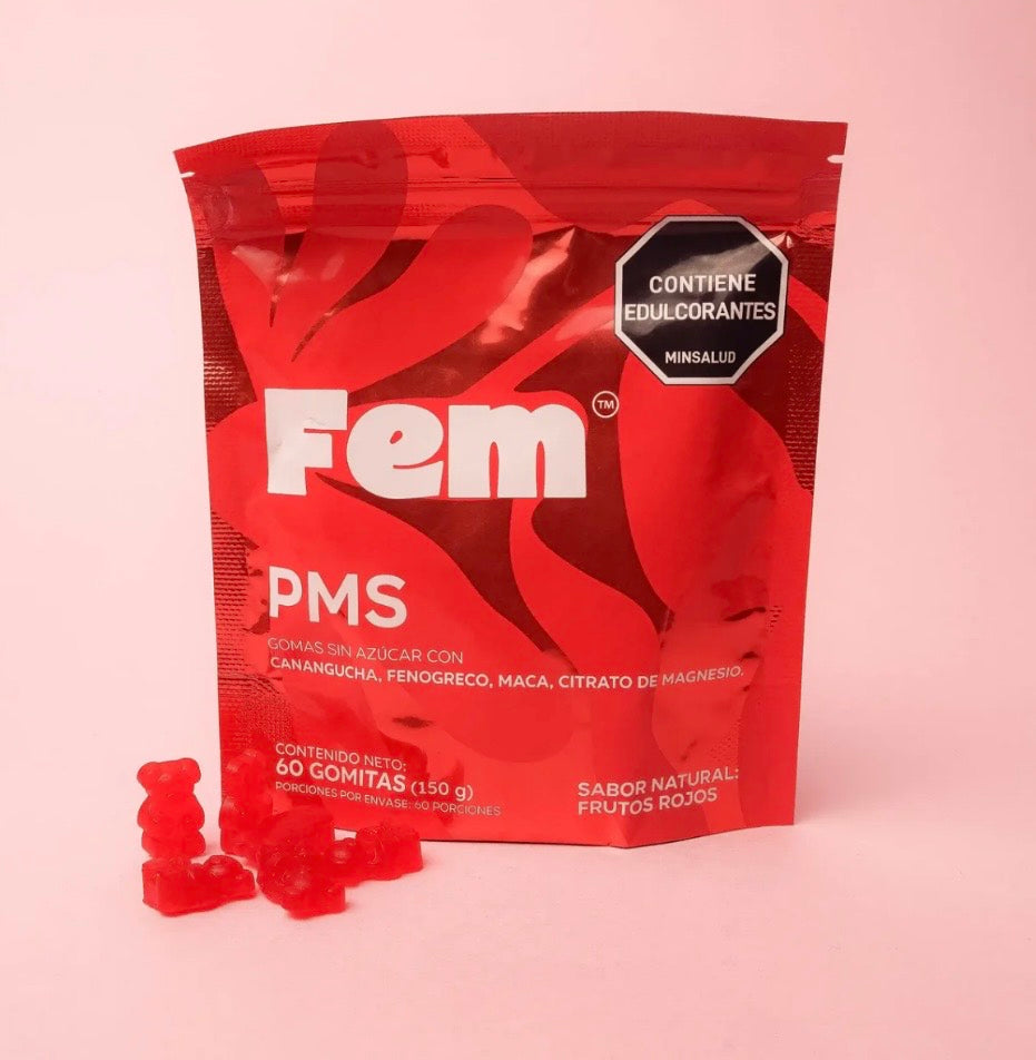 GOMITAS PREMESTRUALES CON FENOGRECO PROBIOTICS FEM X60