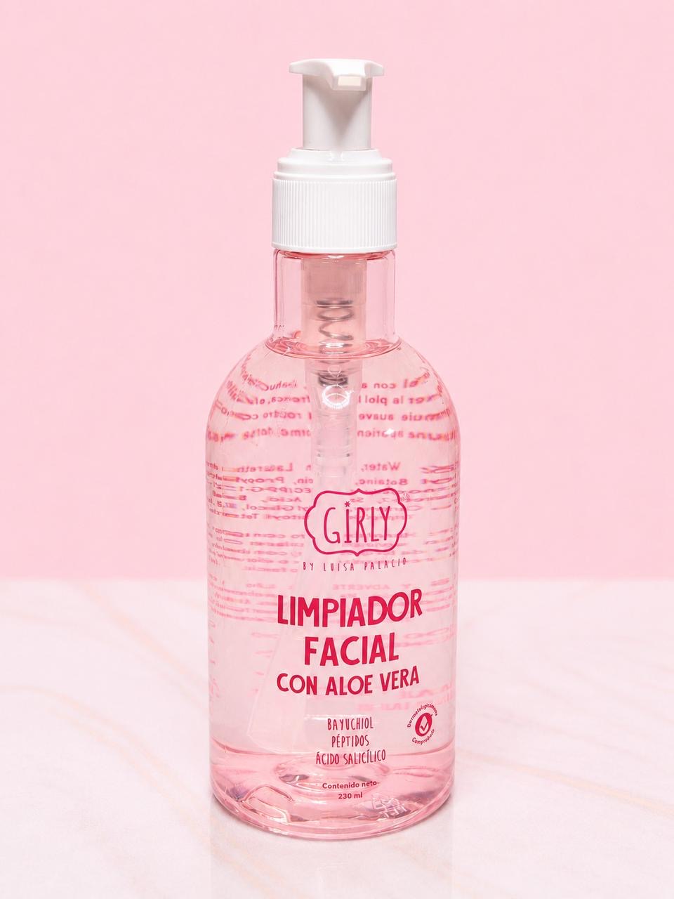 LIMPIADOR (JABÓN) FACIAL CON ALOE VERÁ GIRLY