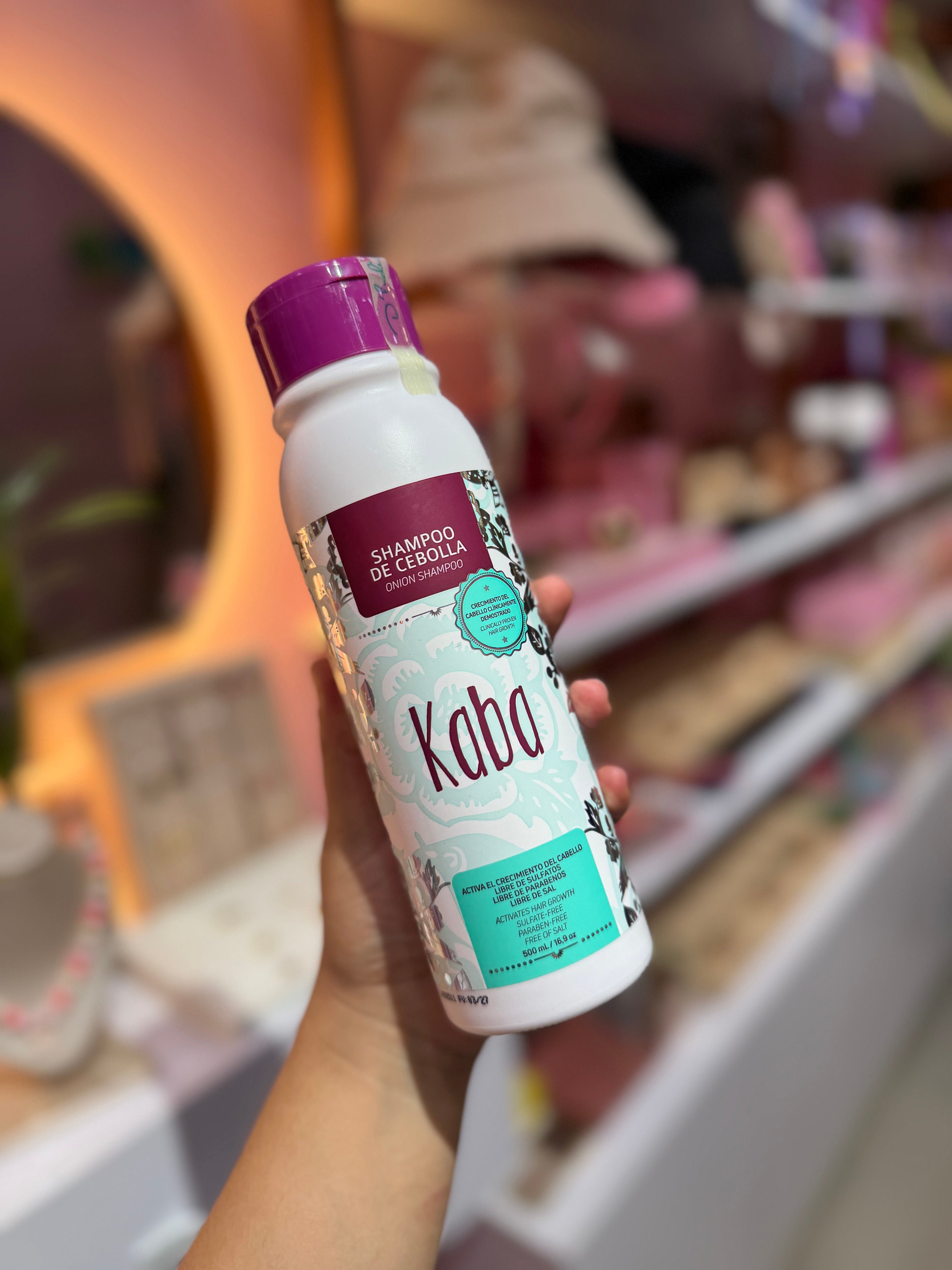 SHAMPOO CEBOLLA KABA
